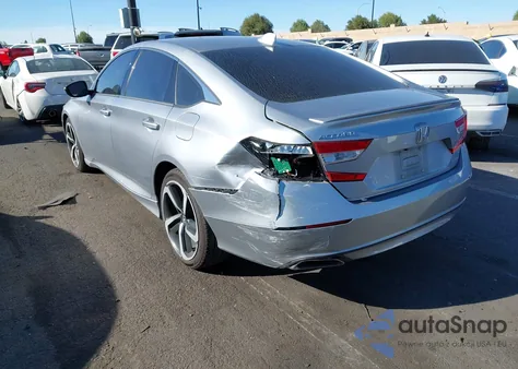 2019 Honda Accord Sport z USA, uszkodzony, nr VIN 1HGCV1F3XKA153943